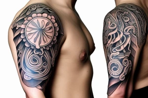 Shoulder Octopus tattoo idea