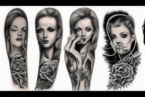 music is my savior tattoo idea