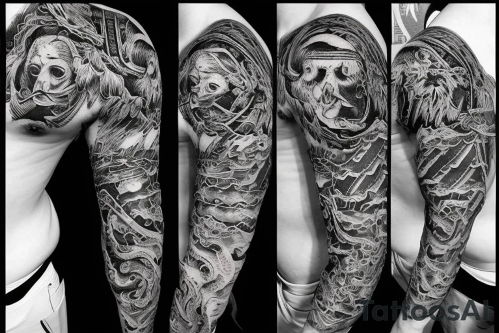 born an animal become a god tattoo idea