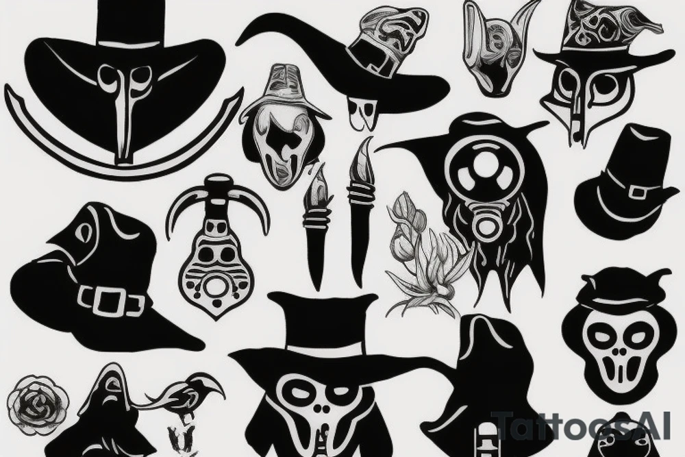 plague doctor tattoo idea