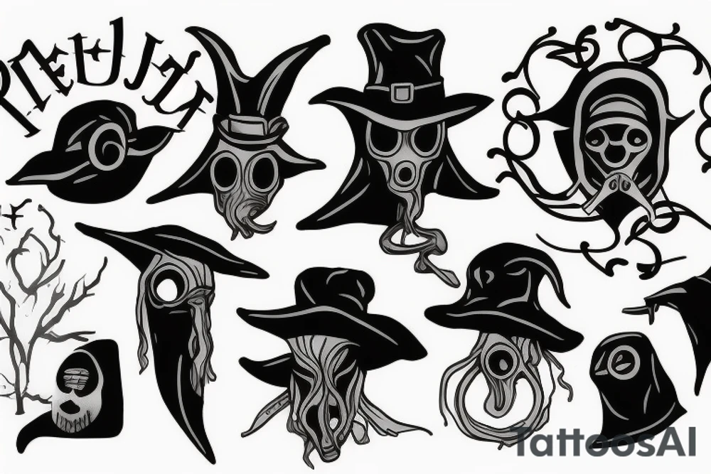 plague doctor tattoo idea