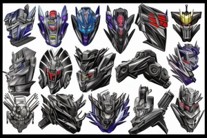 Transformers tattoo idea
