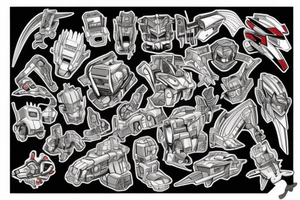 Transformers tattoo idea