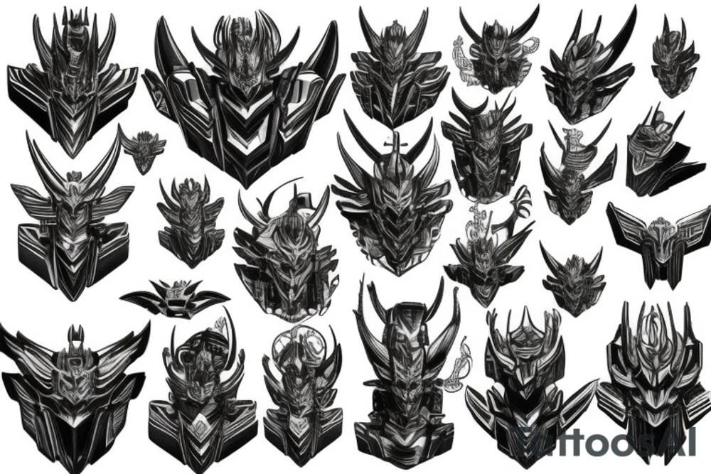 Transformers unicron tattoo idea