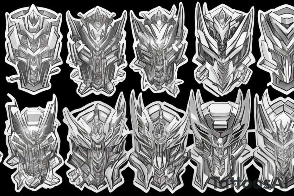 Transformers unicron tattoo idea