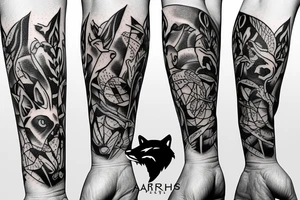 Arthritis, fox tattoo idea