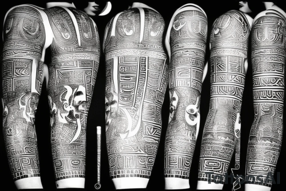 sun god RA with tutanhamon tattoo idea