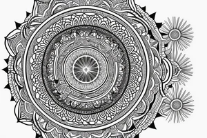 Mandala tattoo idea