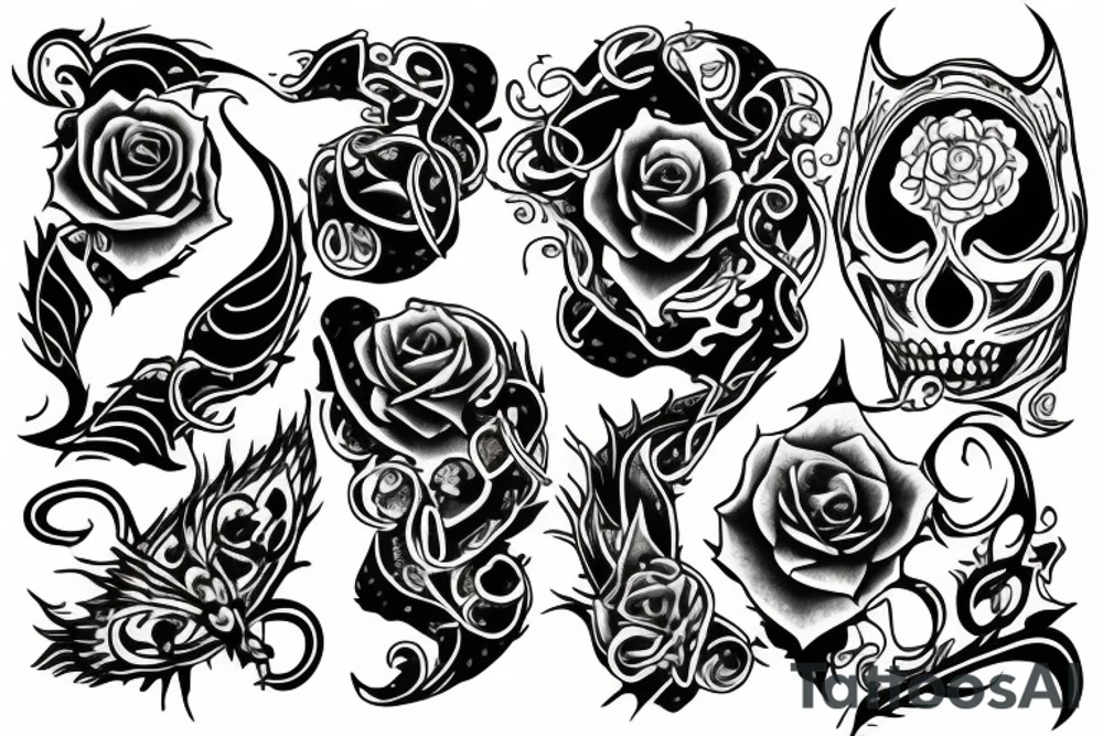 Stitching soul tattoo idea