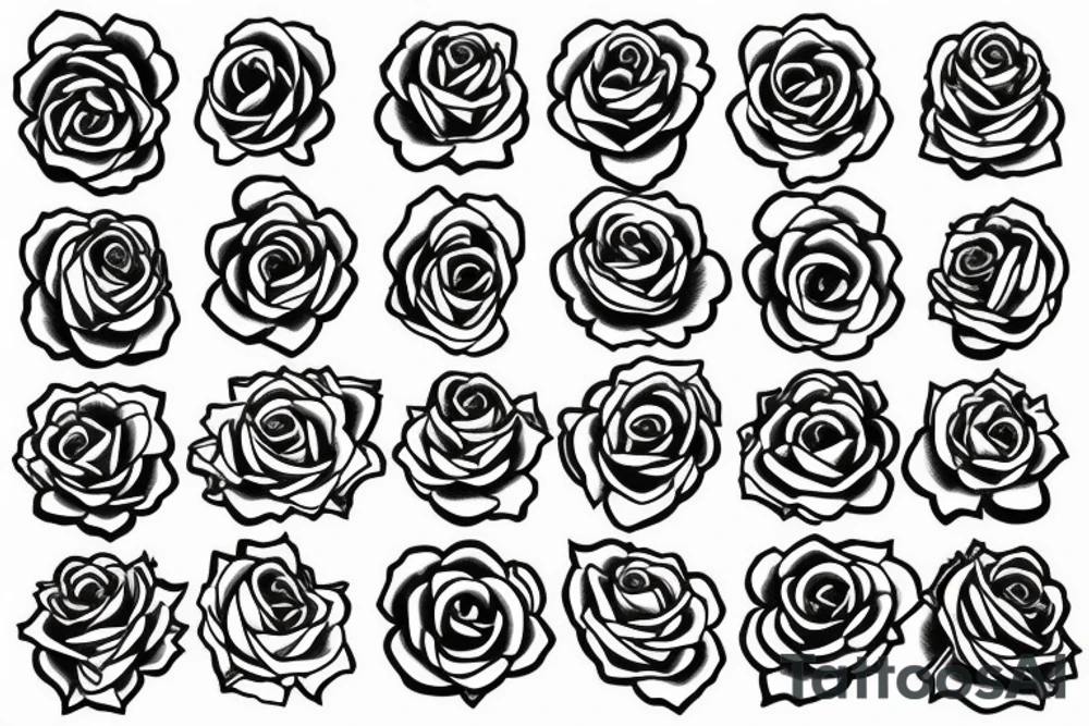 Beautiful single rose tattoo tattoo idea