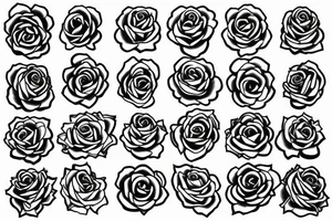 Beautiful single rose tattoo tattoo idea