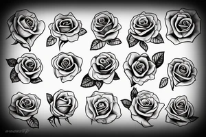 Beautiful single rose tattoo tattoo idea