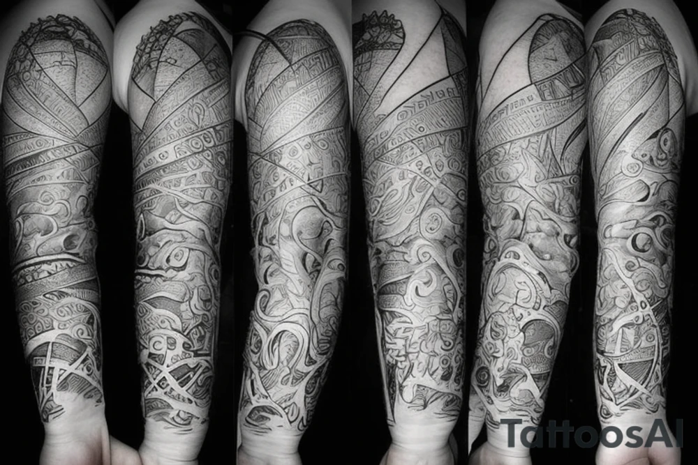 Mountains and beautiful space on wrist illustrations tattoo idea Mountains and beautiful space on wrist illustrations tattoo idea