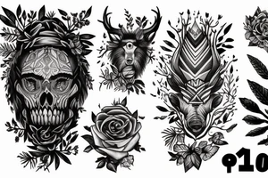 Breath-taking wilderness tattoo tattoo idea
