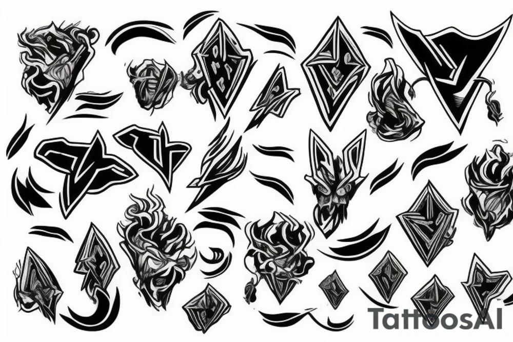 Thunder tattoo idea