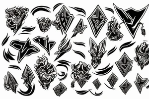 Thunder tattoo idea