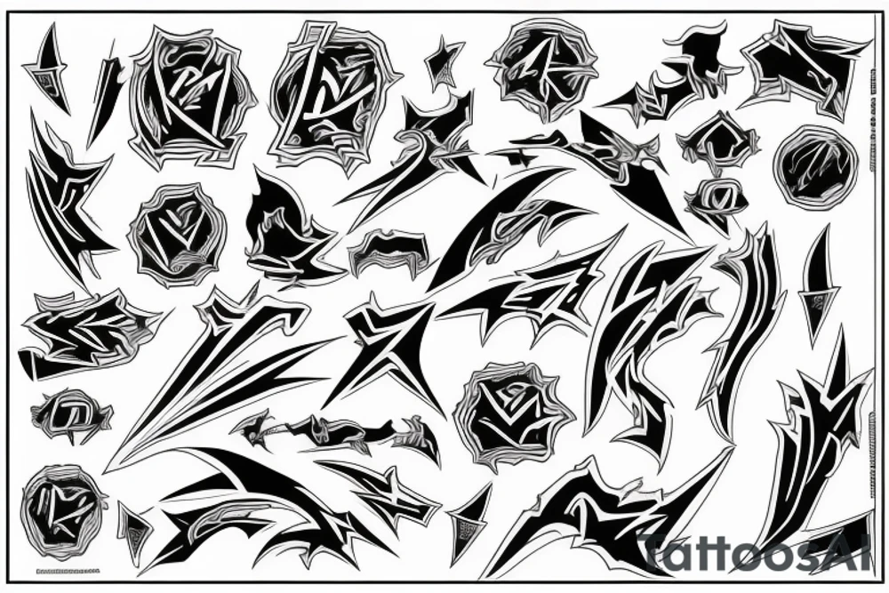 Thunder tattoo idea