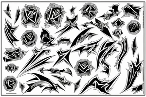 Thunder tattoo idea