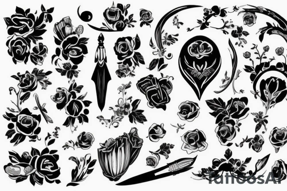 Одиночная роза с красивыми лепестками на ключице tattoo idea Одиночная роза с красивыми лепестками на ключице tattoo idea