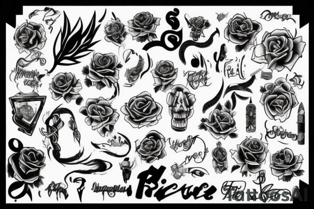 Тату на ключице tattoo idea