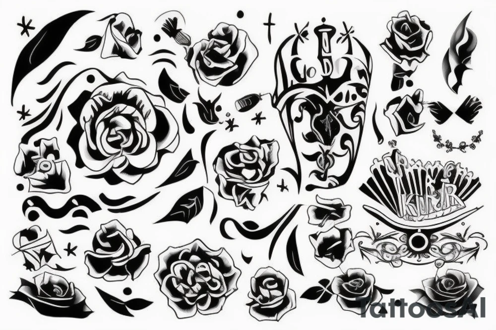 Тату на ключице tattoo idea