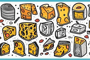 funny cheese tattoo idea