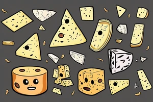 cheese with ears tattoo idea