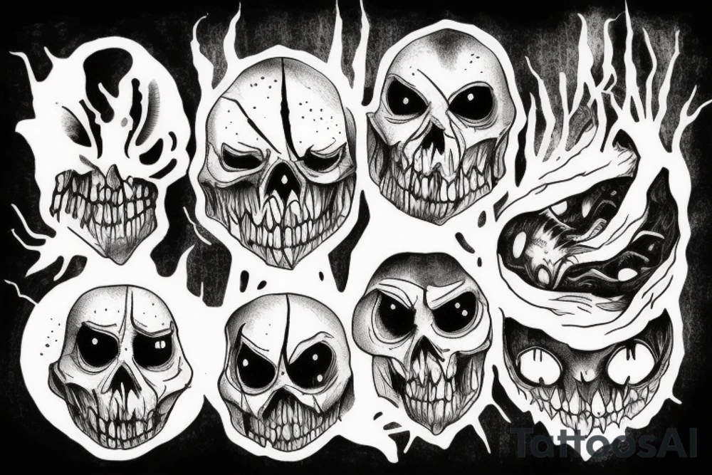 Scary stories to tell in the dark tattoo idea
