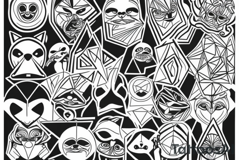 Sloth tattoo idea