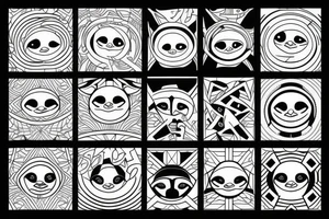 Sloth tattoo idea