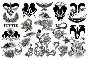 Justice scales tattoo idea