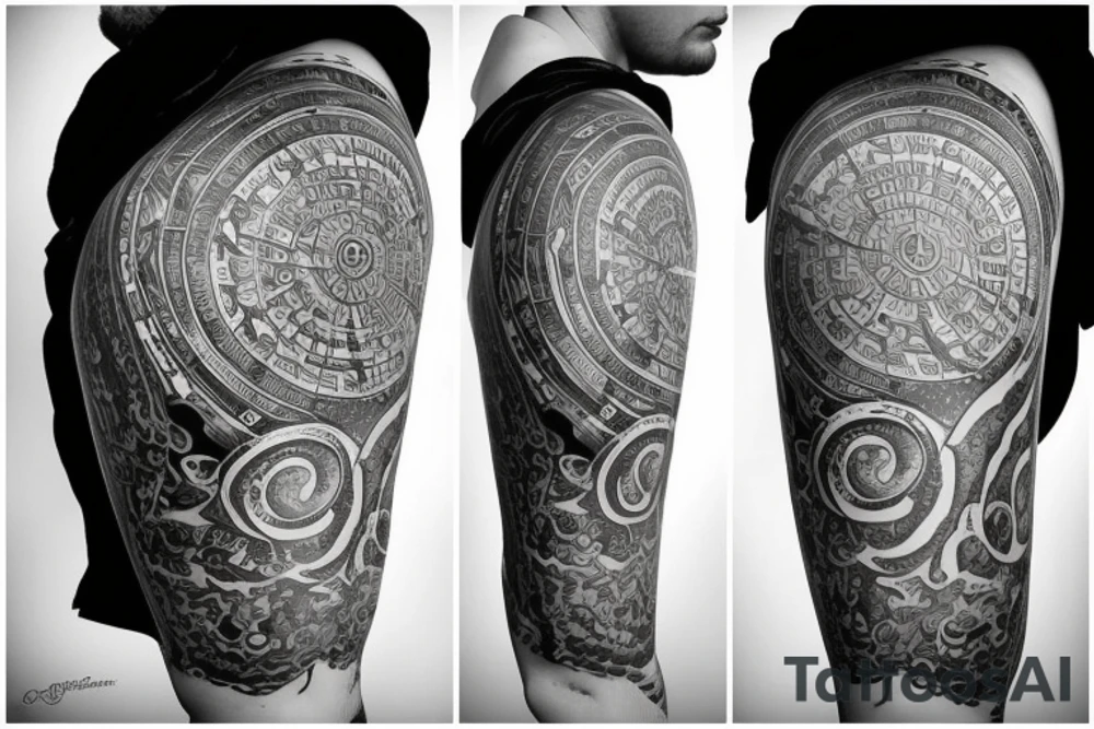 libra scales tattoo idea
