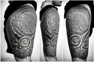 libra scales tattoo idea