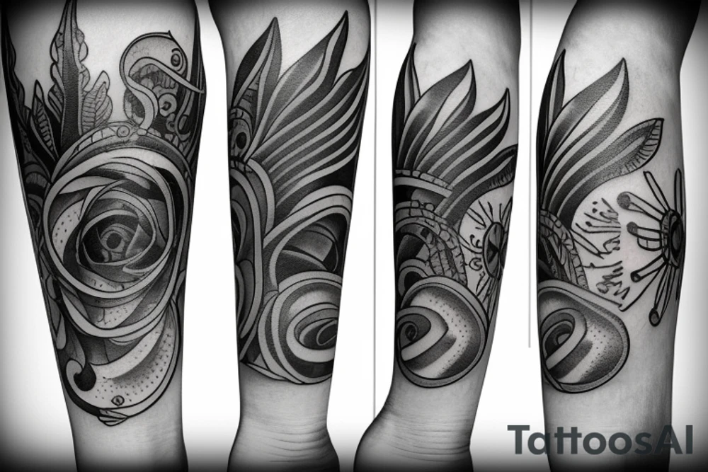 libra scales tattoo idea