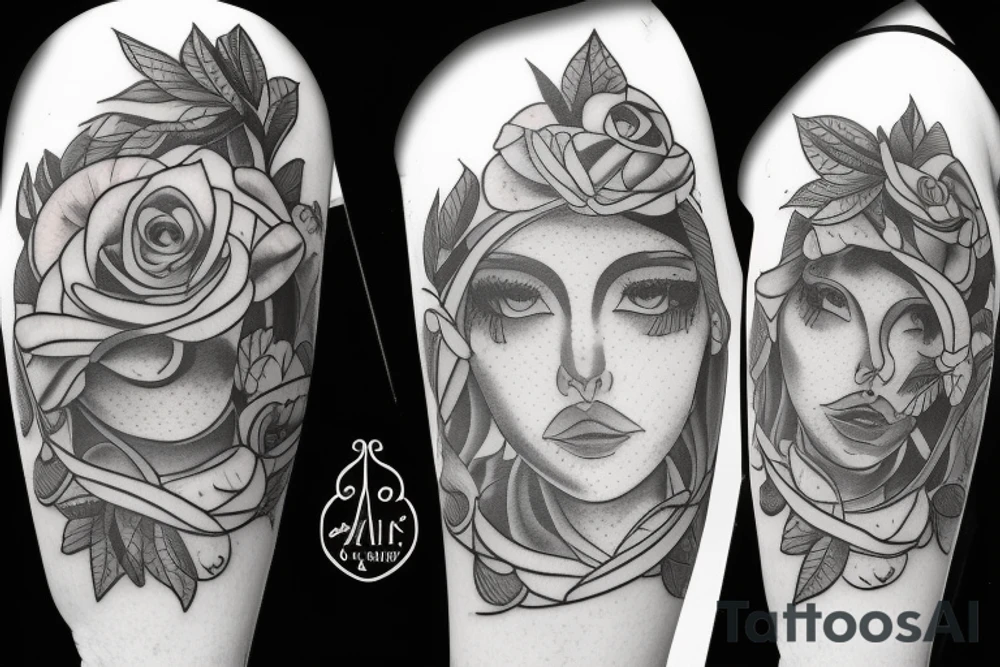 libra scales tattoo idea