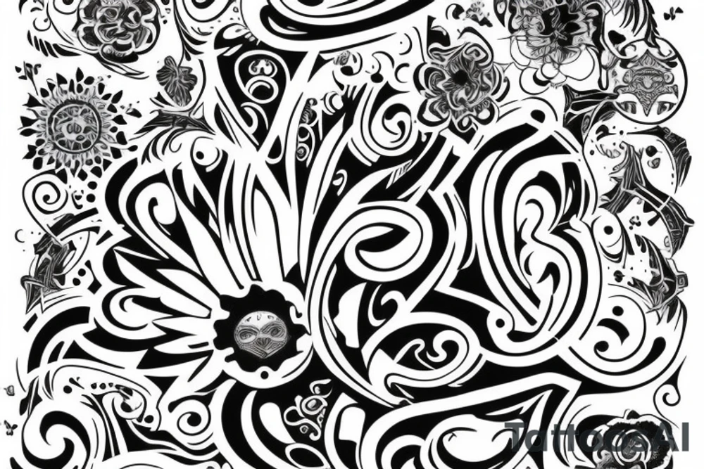 fais un tatouage avec le texte cwazy tattoo idea