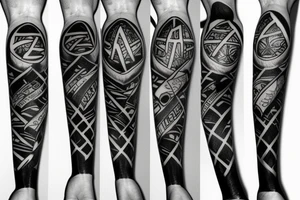 hockey tattoo tattoo idea