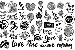 love Formula tattoo idea