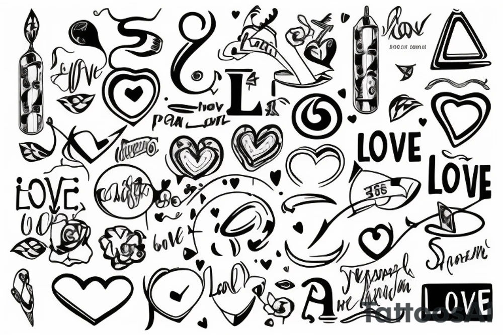 love Formula tattoo idea