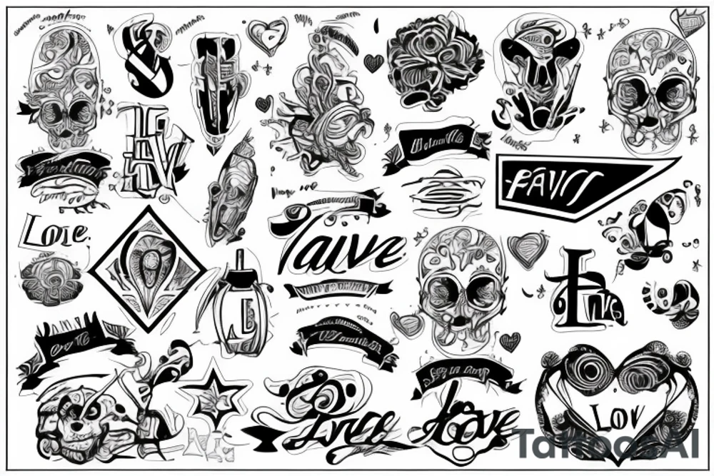 love Formula tattoo idea