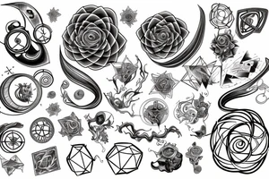quantum entanglement tattoo idea