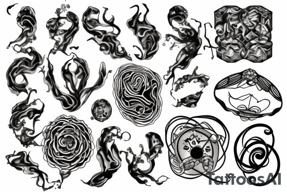 quantum entanglement tattoo idea