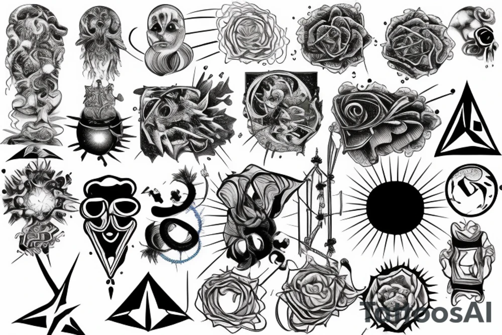 quantum entanglement tattoo idea