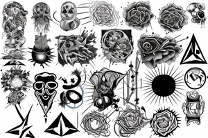 quantum entanglement tattoo idea