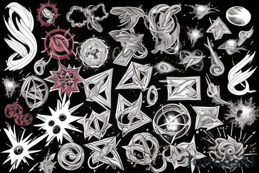 quantum entanglement tattoo idea