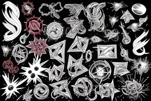 quantum entanglement tattoo idea