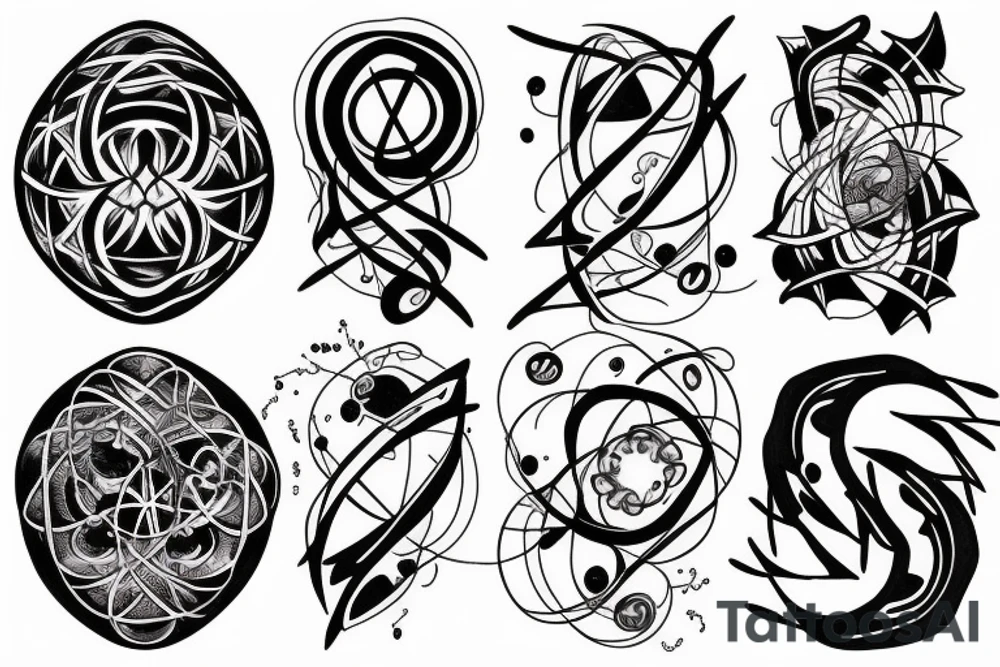 quantum entanglement tattoo idea