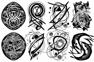 quantum entanglement tattoo idea