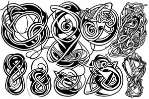 quantum entanglement tattoo idea