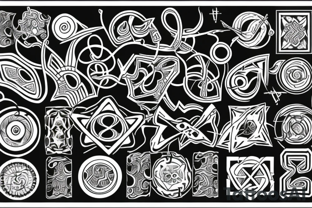 quantum entanglement tattoo idea